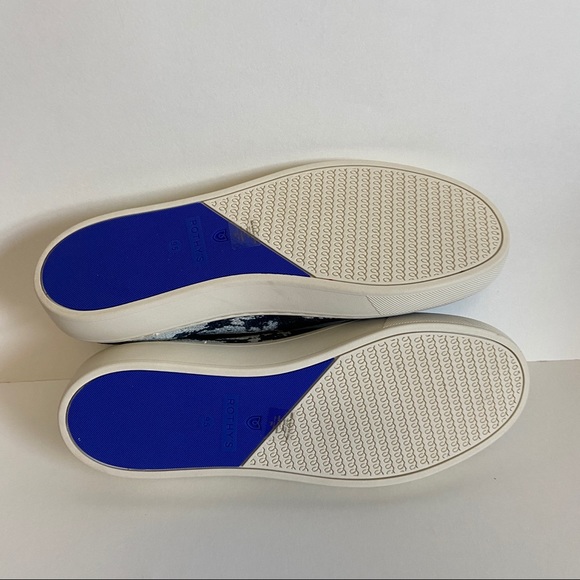 NIB Rothys The Sneaker Sea Green Slip On Shoes - Picture 7 of 11